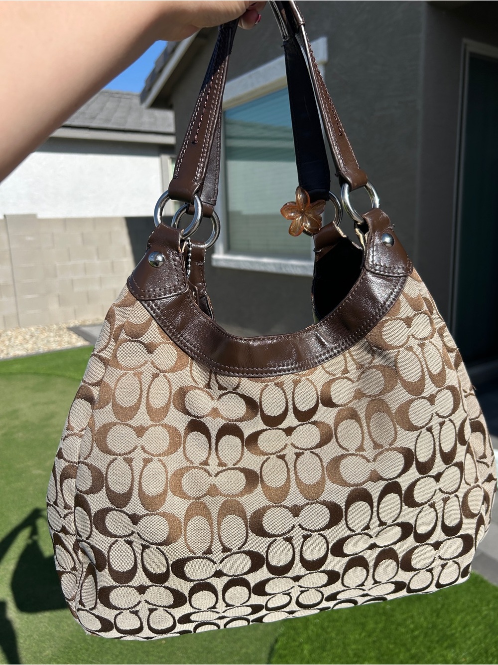 Coach Soho Signature Large Hobo Bag - Picture 2 of 5